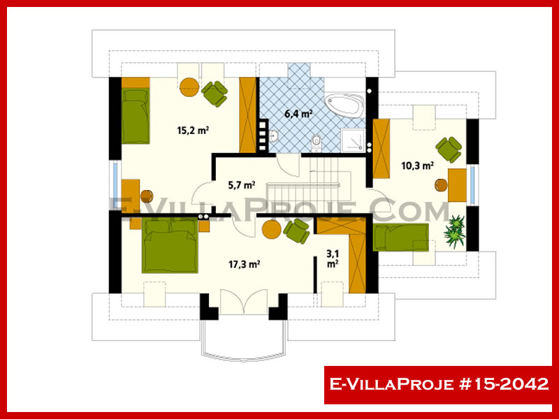 Ev Villa Proje #15 - 2042 Galeri Görseli 3