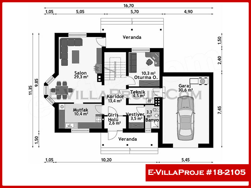 Ev Villa Proje #18 - 2105 Galeri Görseli 2