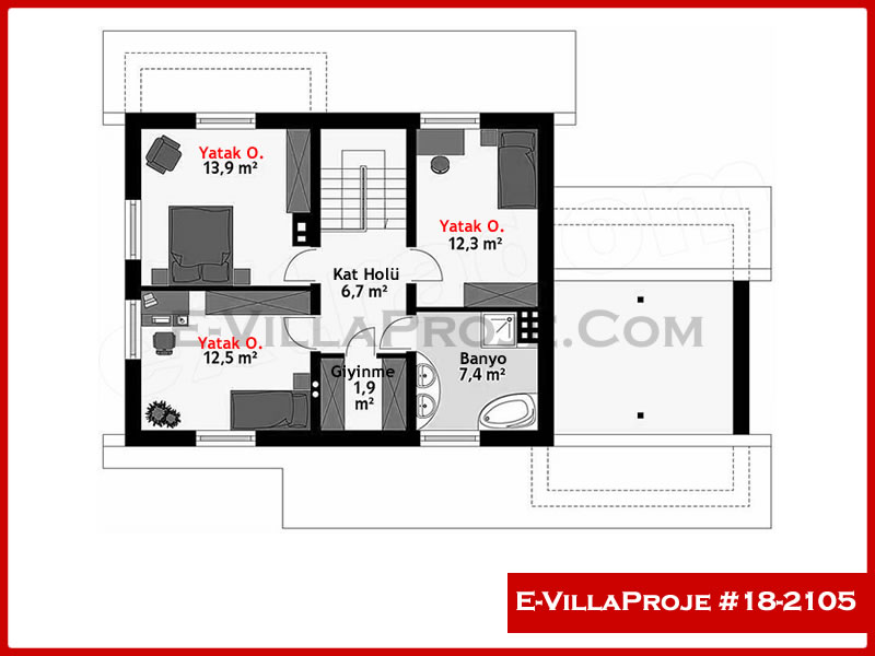 Ev Villa Proje #18 - 2105 Galeri Görseli 3
