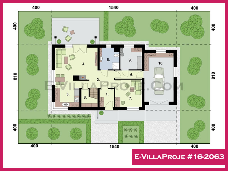 Ev Villa Proje #16 - 2063 Galeri Görseli 2