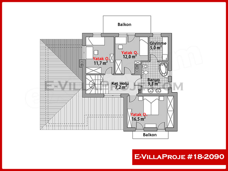 Ev Villa Proje #18 - 2090 Galeri Görseli 3