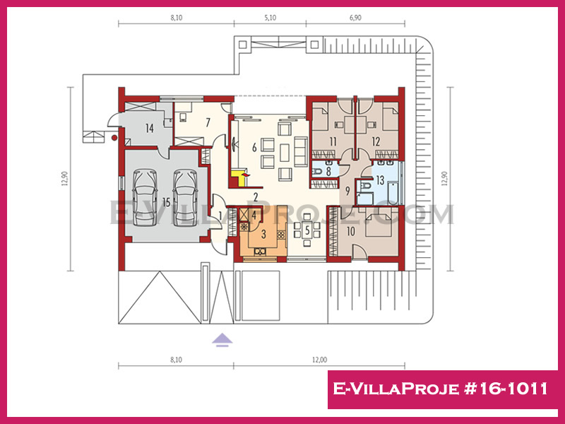 Ev Villa Proje #16 - 1011 Galeri Görseli 2