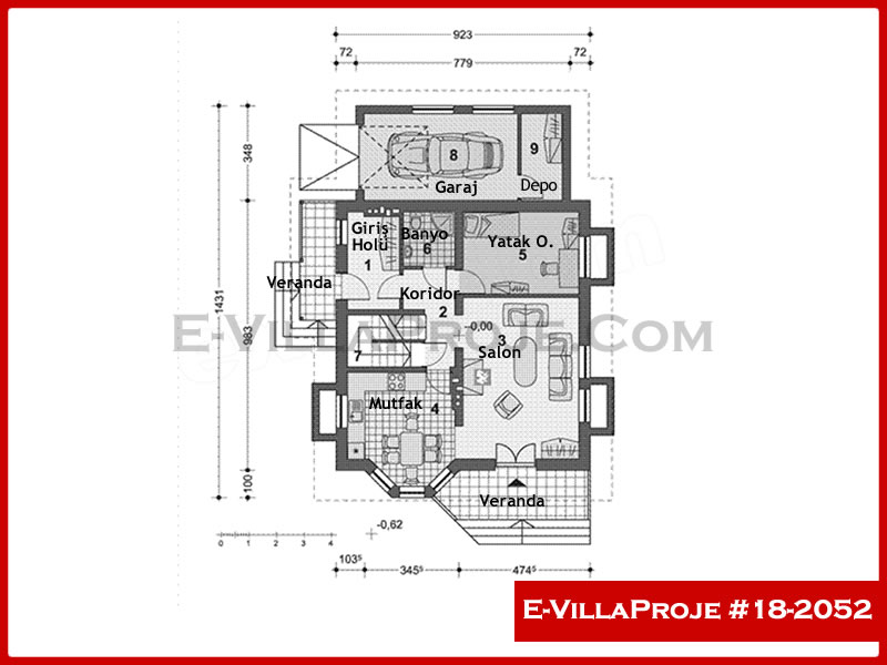Ev Villa Proje #18 - 2052 Galeri Görseli 2