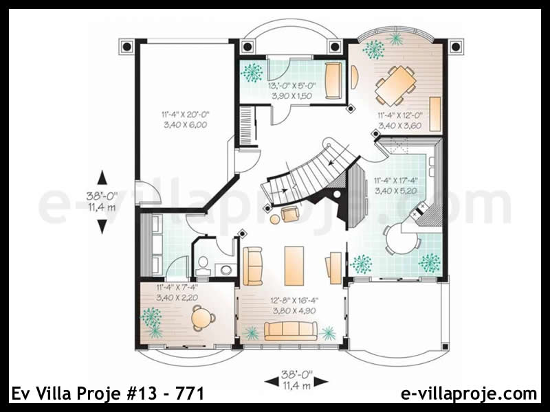 Ev Villa Proje #13 - 771 Galeri Görseli 2