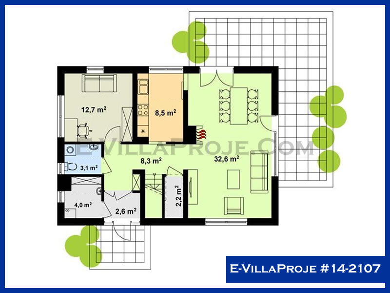Ev Villa Proje #14 - 2107 Galeri Görseli 2