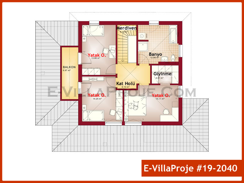 Ev Villa Proje #19 - 2040 Galeri Görseli 3
