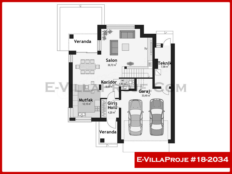 Ev Villa Proje #18 - 2034 Galeri Görseli 2