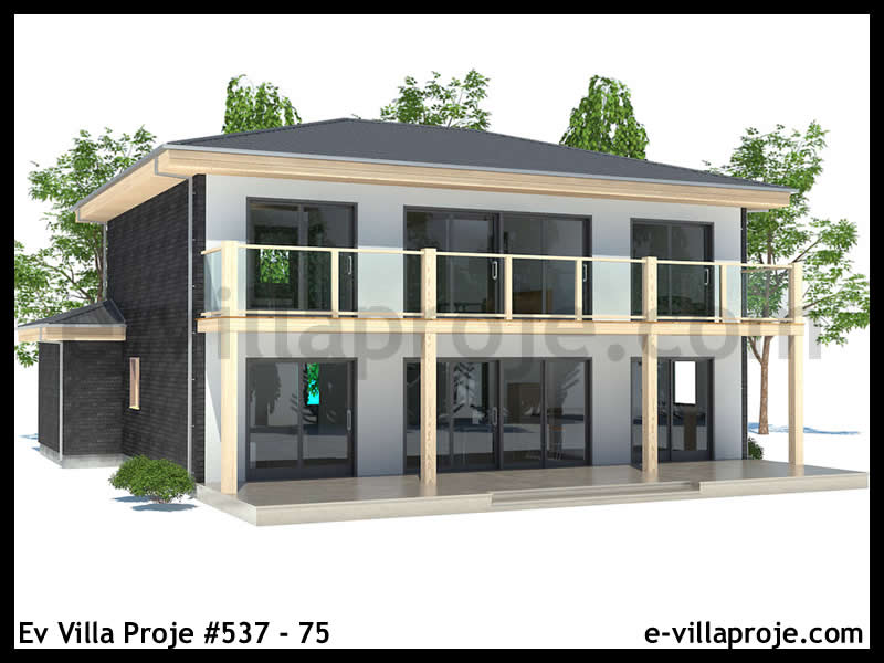 Ev Villa Proje #537 - 75 Galeri Görseli 6