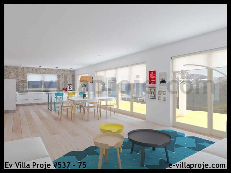 Ev Villa Proje #537 - 75 Galeri Görseli 7