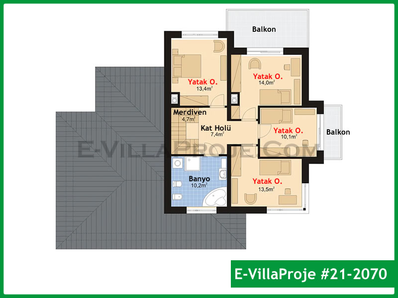 Ev Villa Proje #21 - 2070 Galeri Görseli 3