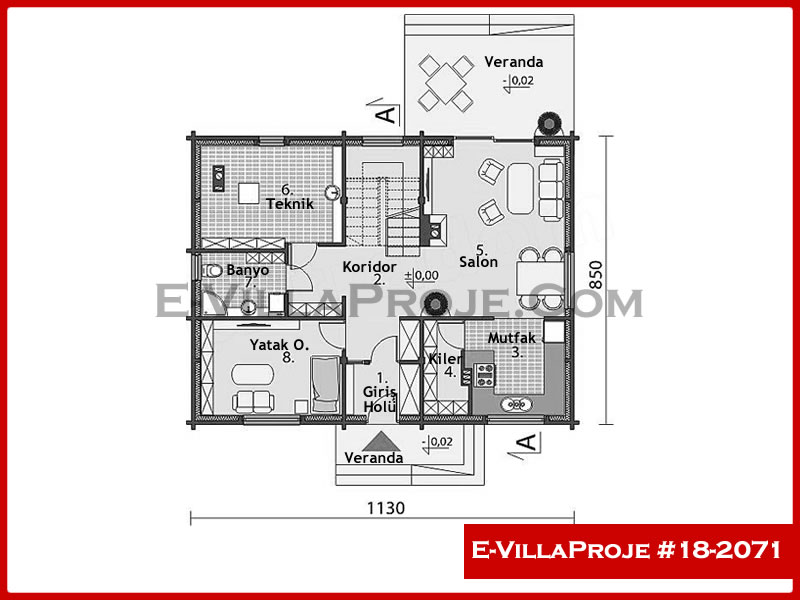 Ev Villa Proje #18 - 2071 Galeri Görseli 2