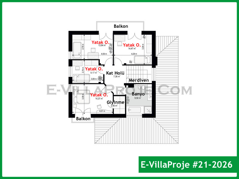 Ev Villa Proje #21 - 2026 Galeri Görseli 3
