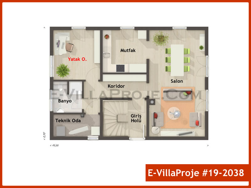 Ev Villa Proje #19 - 2038 Galeri Görseli 2