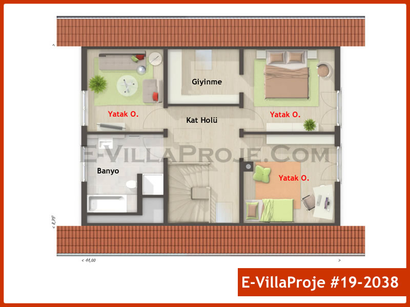 Ev Villa Proje #19 - 2038 Galeri Görseli 3