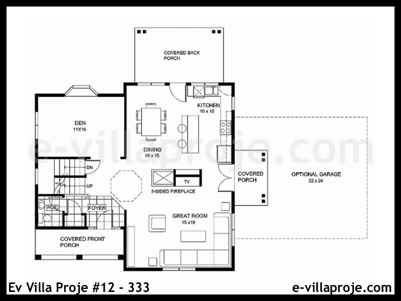 Ev Villa Proje #12 - 333 Galeri Görseli 2