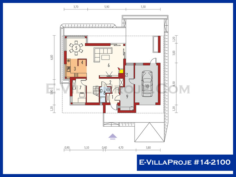Ev Villa Proje #14 - 2100 Galeri Görseli 2