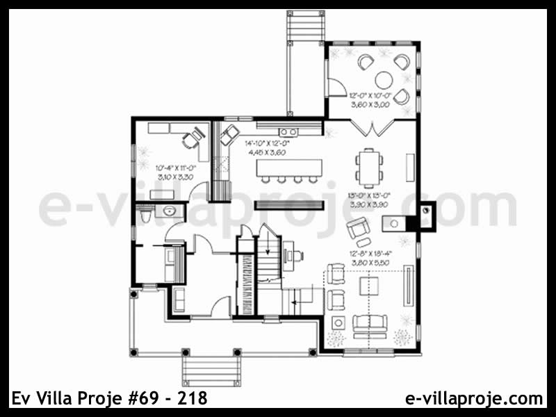 Ev Villa Proje #69 - 218 Galeri Görseli 2