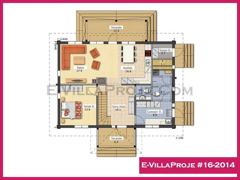 Ev Villa Proje #16 - 2014 Galeri Görseli 2
