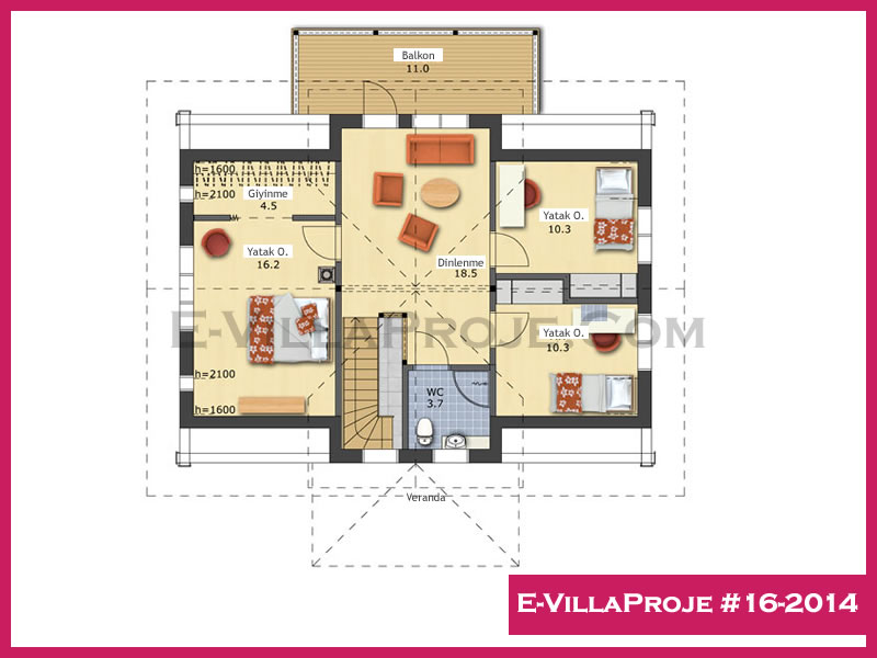 Ev Villa Proje #16 - 2014 Galeri Görseli 3