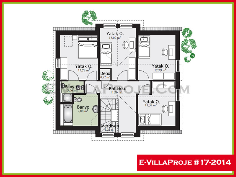 Ev Villa Proje #17 - 2014 Galeri Görseli 3
