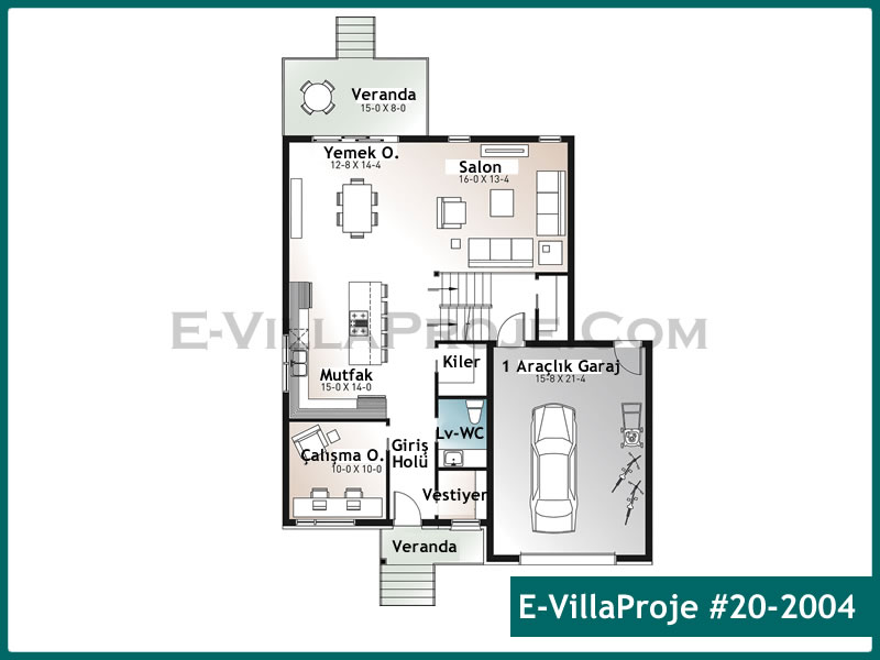 Ev Villa Proje #20 - 2004 Galeri Görseli 2
