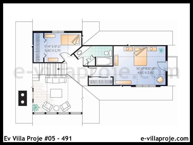 Ev Villa Proje #05 - 491 Galeri Görseli 3
