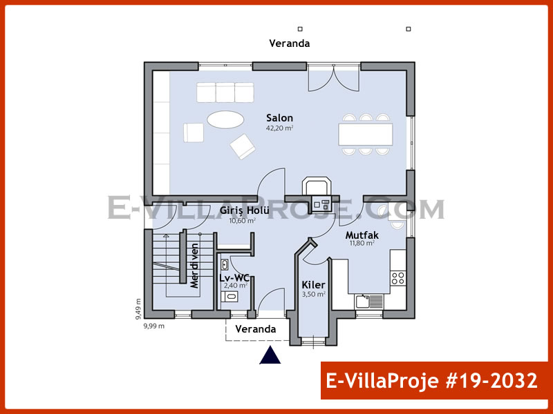 Ev Villa Proje #19 - 2032 Galeri Görseli 2