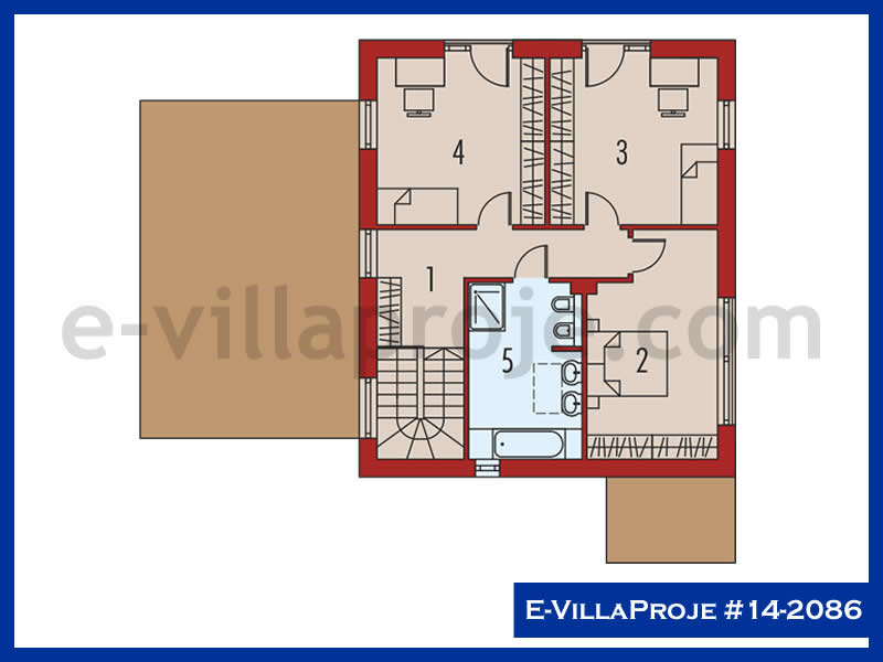 Ev Villa Proje #14 - 2086 Galeri Görseli 3