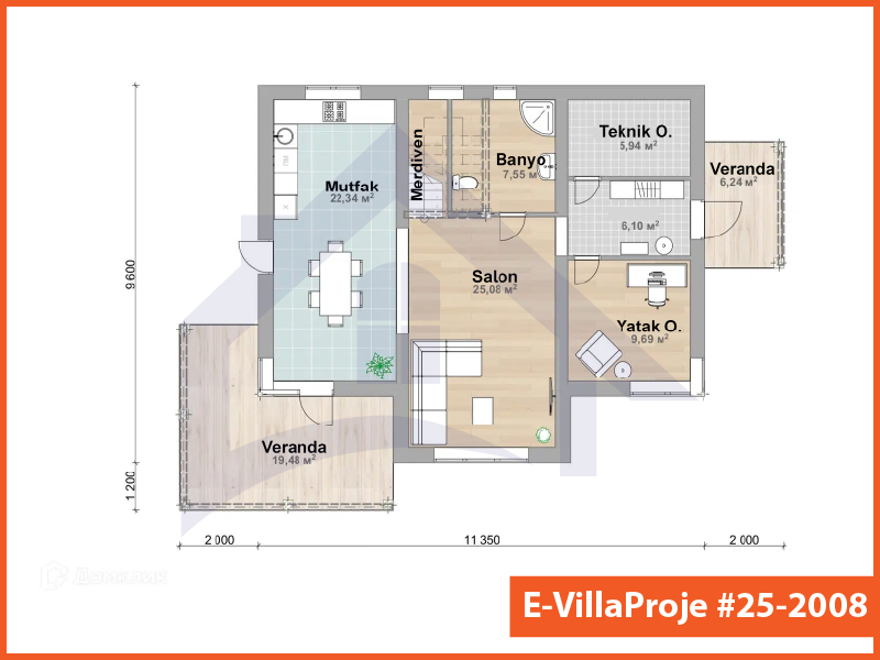 Ev Villa Proje #25 - 2008 Galeri Görseli 2