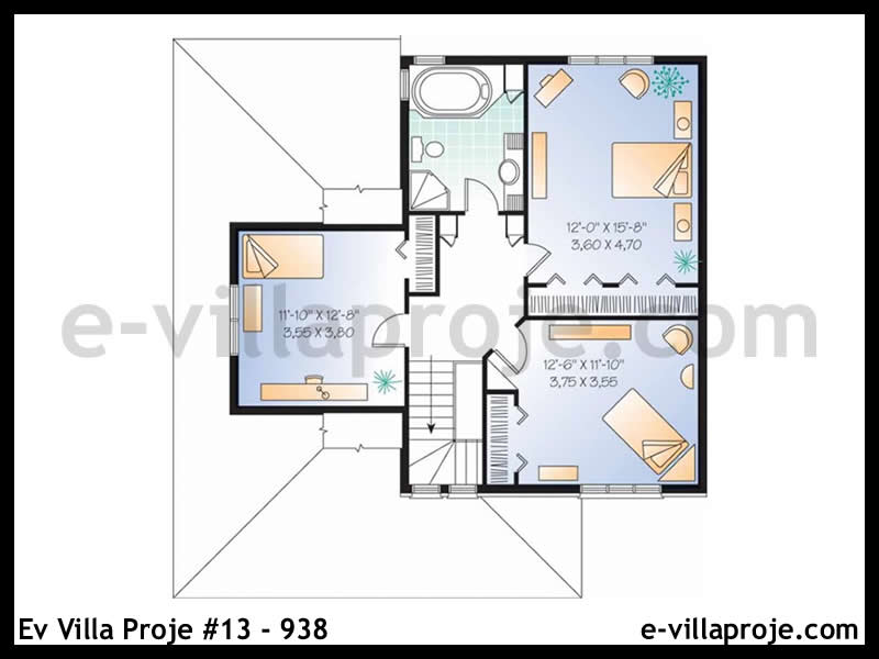 Ev Villa Proje #13 - 938 Galeri Görseli 3