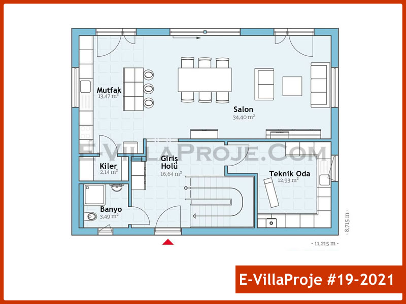 Ev Villa Proje #19 - 2021 Galeri Görseli 2