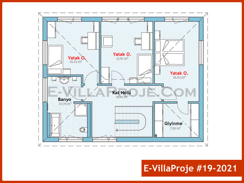 Ev Villa Proje #19 - 2021 Galeri Görseli 3