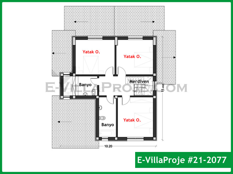 Ev Villa Proje #21 - 2077 Galeri Görseli 3