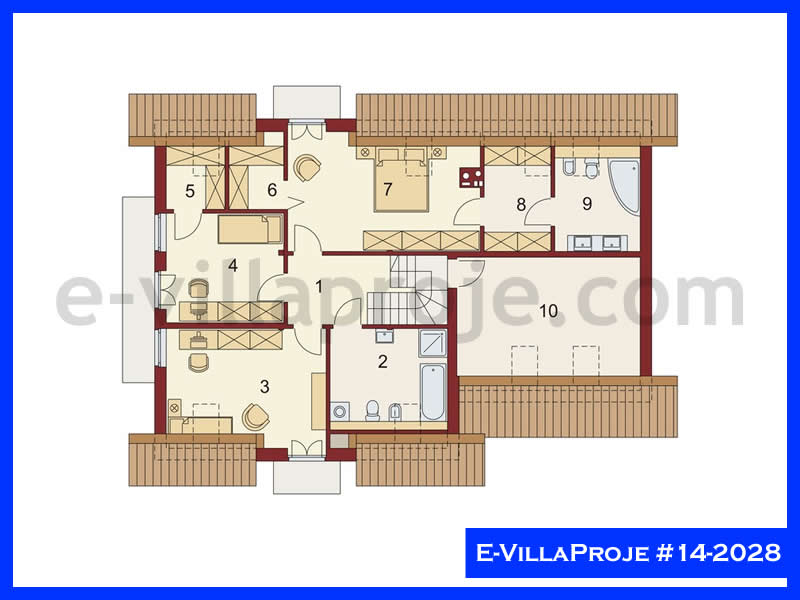 Ev Villa Proje #14 - 2028 Galeri Görseli 3