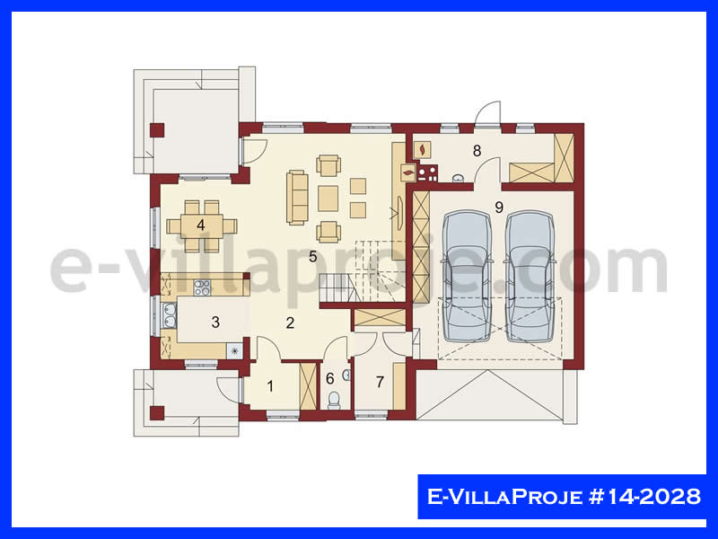 Ev Villa Proje #14 - 2028 Galeri Görseli 2