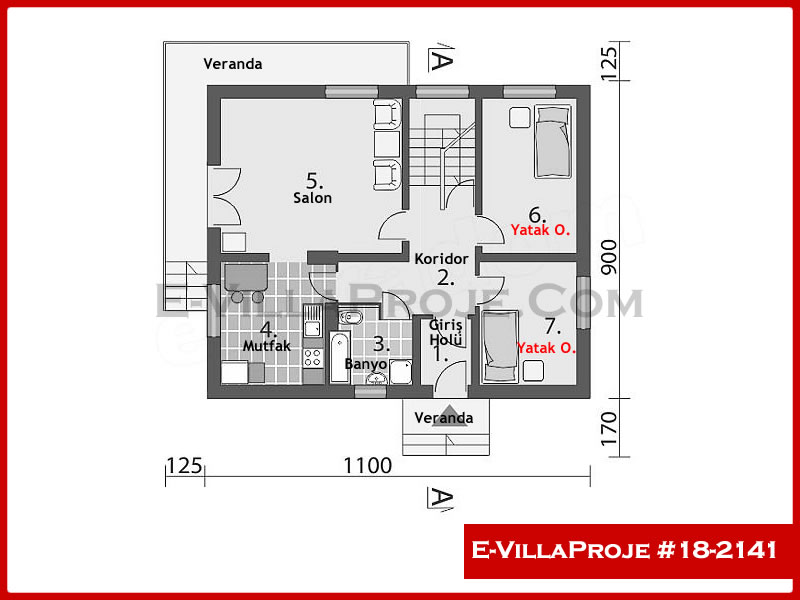 Ev Villa Proje #18 - 2141 Galeri Görseli 2
