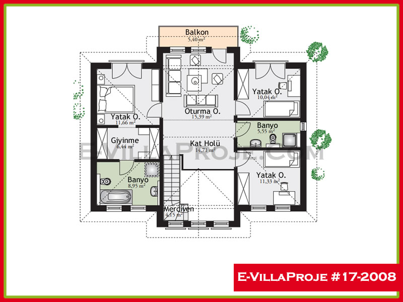 Ev Villa Proje #17 - 2008 Galeri Görseli 3