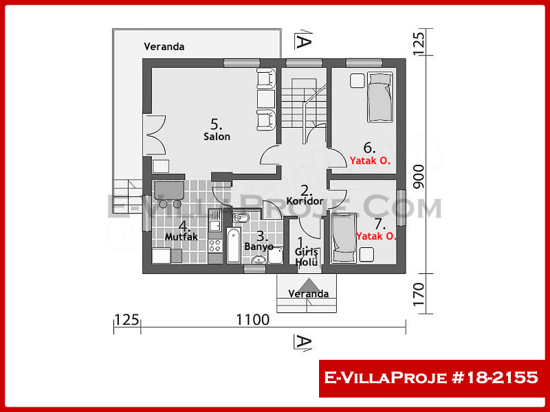 Ev Villa Proje #18 - 2155 Galeri Görseli 2