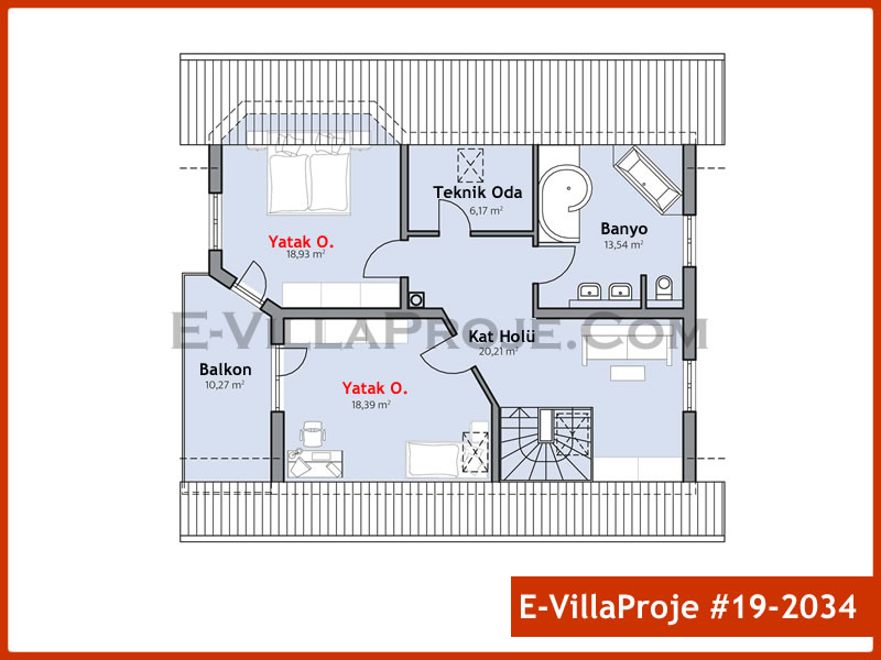 Ev Villa Proje #19 - 2034 Galeri Görseli 3