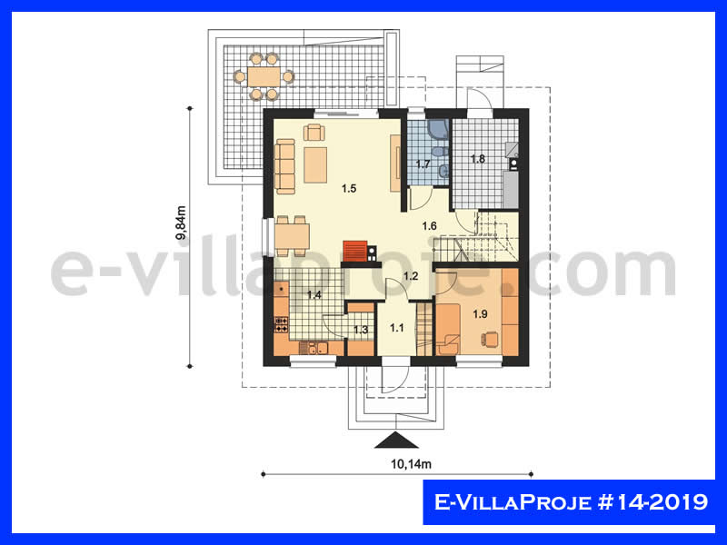 Ev Villa Proje #14 - 2019 Galeri Görseli 2