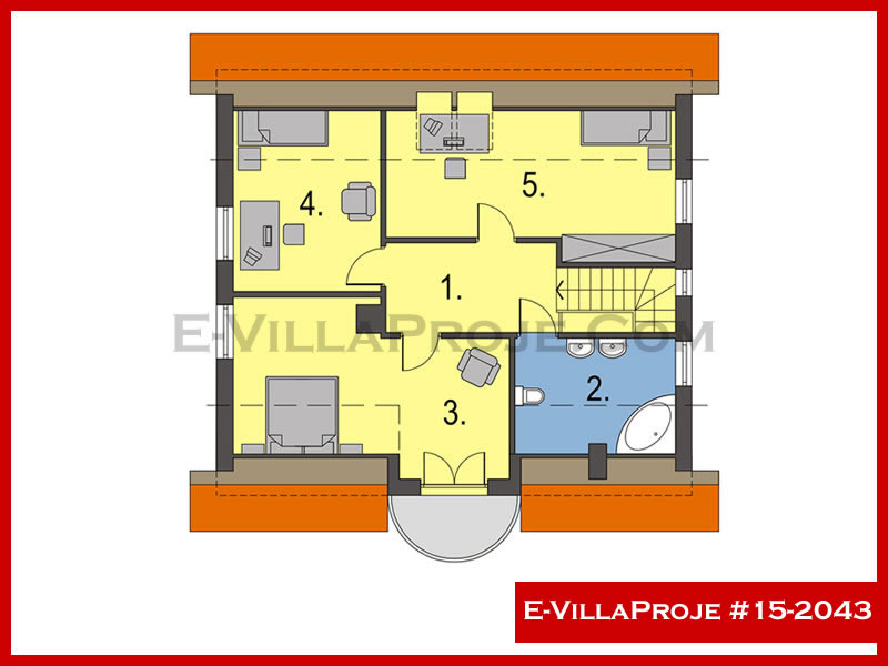 Ev Villa Proje #15 - 2043 Galeri Görseli 3