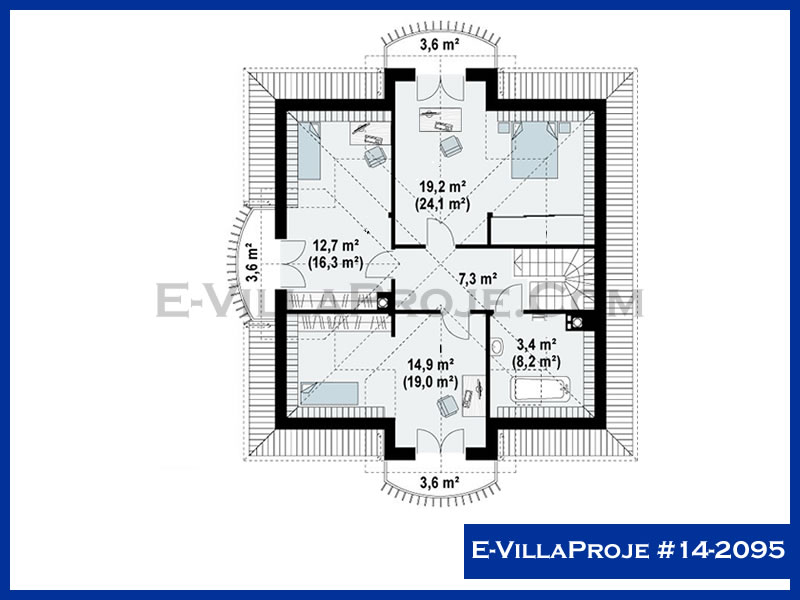 Ev Villa Proje #14 - 2095 Galeri Görseli 3
