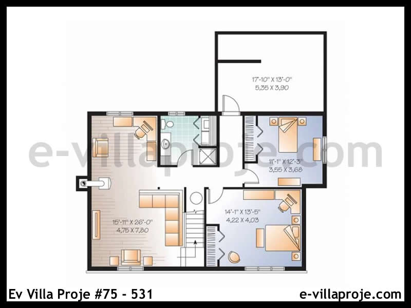 Ev Villa Proje #75 - 531 Galeri Görseli 2