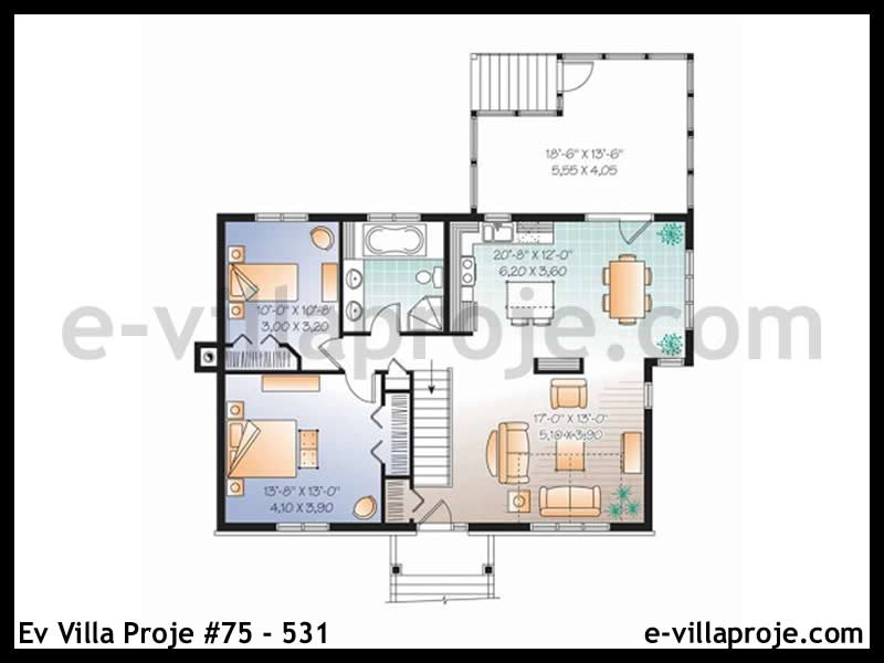 Ev Villa Proje #75 - 531 Galeri Görseli 3