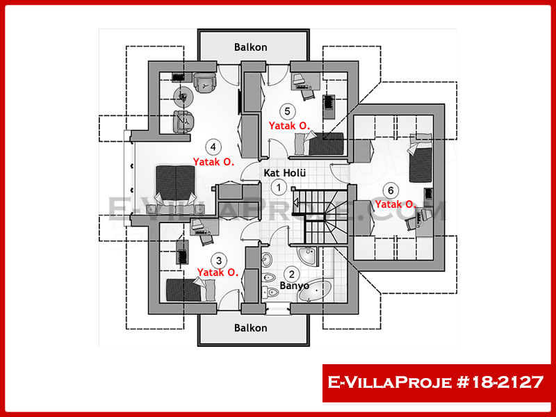 Ev Villa Proje #18 - 2127 Galeri Görseli 3