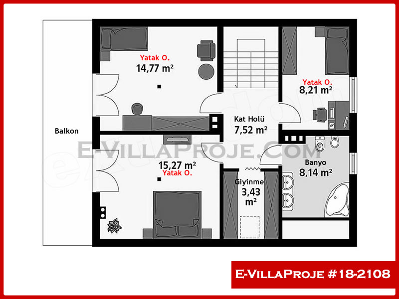 Ev Villa Proje #18 - 2108 Galeri Görseli 3