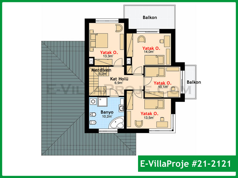 Ev Villa Proje #21 - 2121 Galeri Görseli 3