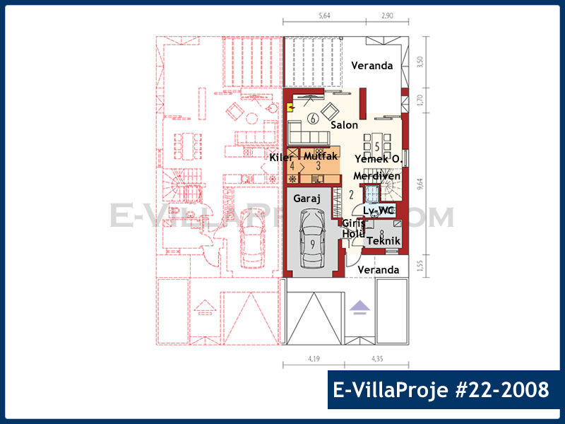 Ev Villa Proje #22 - 2008 Galeri Görseli 2