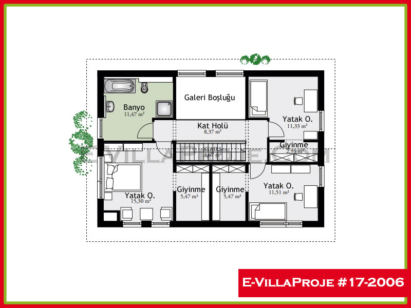 Ev Villa Proje #17 - 2006 Galeri Görseli 3