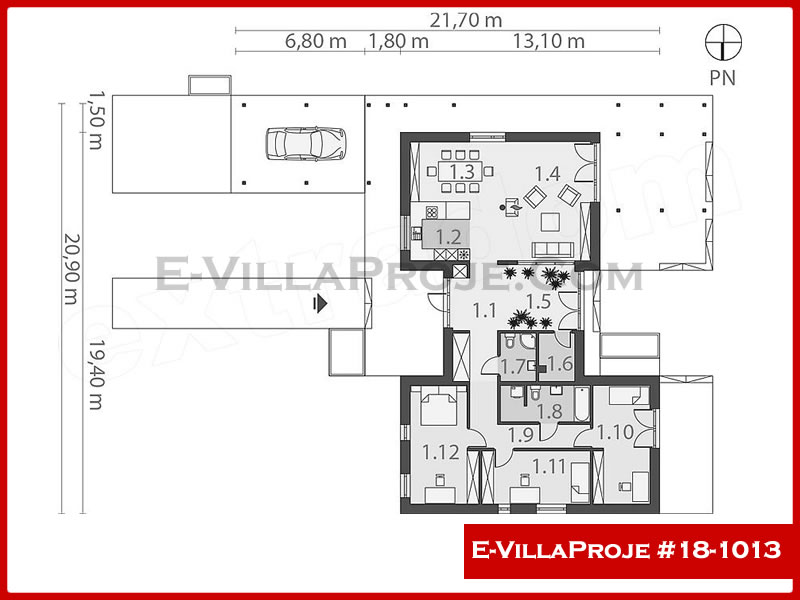 Ev Villa Proje #18 - 1013 Galeri Görseli 2